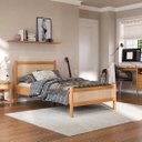 Ver imagem 1 de Cama Solteiro Adulto Rattan Madeira com Estrado Freijó Cefira Idimex