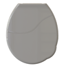 Assento Tampa para Vaso Sanitário Oval Bellart Compact Cinza Claro Durín - 1
