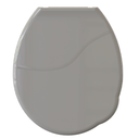 Ver imagem 1 de Assento Tampa para Vaso Sanitário Oval Bellart Compact Cinza Claro Durín