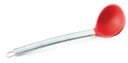 Ver imagem 1 de Concha de Silicone Vermelho com Cabo em Inox 30.5 cm - Mimo Style - ASA1302