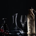 Ver imagem 3 de Decanter de Vinho em Vidro Cristal 1,5 Litros Jarro Aerador Wolff Decantador