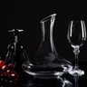 Decanter de Vinho em Vidro Cristal 1,5 Litros Jarro Aerador Wolff Decantador - 2