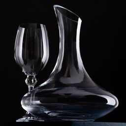 Decanter de Vinho em Vidro Cristal 1,5 Litros Jarro Aerador Wolff Decantador - 5