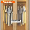 Ver mais imagens de Guarda-Roupas Solteiro 2 Portas Reflecta com LED 2 Gavetas Interna com Pés Atlas Cinamomo