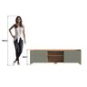 Rack para Tv 75 Polegadas 100% Mdf 58x182cm Flea - 9