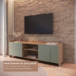 Rack para Tv 75 Polegadas 100% Mdf 58x182cm Flea - 13