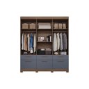 Ver imagem 3 de Guarda Roupa 6 Portas 5 Gavetas Porto Branco - Panan