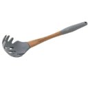 Ver imagem 1 de Colher para Espaguete em Silicone e Madeira 30.5 cm - Mimo Style - SN19021