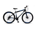 Ver imagem 1 de Bicicleta Mountain Bike Velox Aro 29 Freio Disco 21v Ello Cor:preto/azul