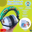 Ver imagem 3 de Fone Redutor de Barulho Girassol Abafador Acolchoado 26db com Jogo