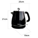 Ver imagem 2 de Chaleira Jarra Bule Eletrica Térmica Yd-1830c 220v Preto Best