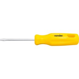 Chave fenda 1/8x2" cromo vanádio - Vonder - 2