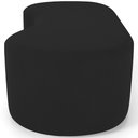 Ver imagem 7 de Puff Decorativo Orgânico para Living Quarto 140cm Orbit W01 Suede Preto - Lyam Decor