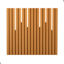 Ver imagem 3 de Cabeceira Nina para Cama Solteiro com LED Ripada Nature