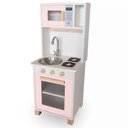 Ver imagem 4 de Kit Mini Cozinha Infantil com Geladeira e Máquina de Lavar - Rosa Bebê