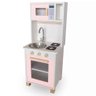 Kit Mini Cozinha Infantil com Geladeira e Máquina de Lavar - Rosa Bebê - 4