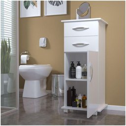 Balcão Armário Multiuso 1 Porta Cabelo Pele Multiuso Uten. - 8