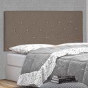 Ver imagem 4 de Cabeceira Estofada Box Casal Queen 160cm Caramelo