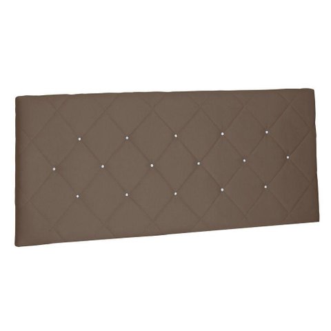 Cabeceira Estofada Box Casal Queen 160cm Caramelo