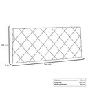 Ver imagem 3 de Cabeceira Estofada Box Casal Queen 160cm Caramelo