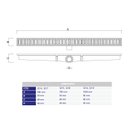 Ver imagem 3 de Ralo Sifonado Linear com Grelha Inox Cipla 70cm