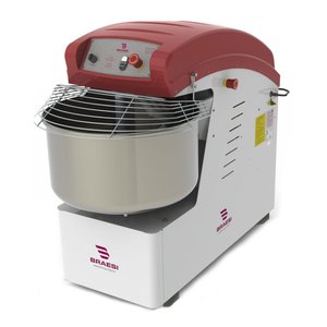 Amassadeira Espiral Braesi 40 Litros 2,5/4cv Trifásico Aes-40/1 220t Style