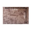 Ver imagem 4 de Tapete para Quarto ,sala ,escritório 1,33 X 2,00 Pelo Macio.:nude