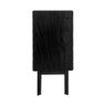 Mesa Aparador para Bar e Restaurante Dobrável em Madeira Maciça - Preto - 3