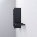 Ver imagem 3 de Nicho Decorativo com Prateleiras 66 X 9 X 30,5cm Nb 66931:preto
