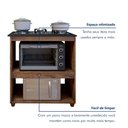 Ver imagem 5 de Balcão para Cooktop 5 Bocas 2 Nichos para Forno Turim
