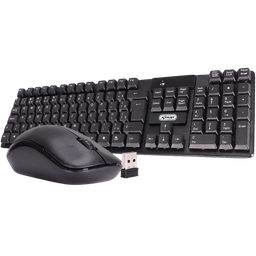 KIT Teclado + Mouse Sem Fio USB ABNT2 KP-2063 Knup - 1