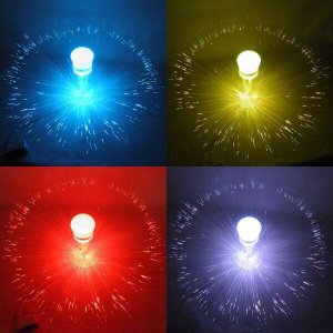 Pisca Pisca Fibra Ótica LED Água Viva Rgb Natal Natalino Festa Bivolt