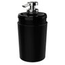 Porta Sabonete Líquido Stone Preto Crippa Dispenser Banheiro Lavabo - 1