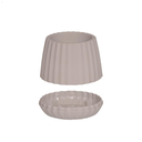 Ver imagem 4 de Vaso Cachepot Wave 37cm Antidengue Decoração Branco