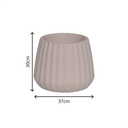 Ver imagem 2 de Vaso Cachepot Wave 37cm Antidengue Decoração Branco