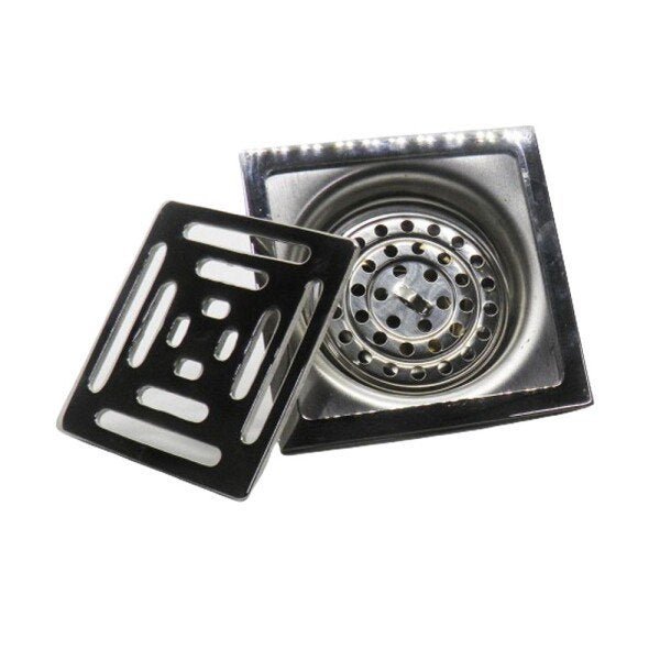 Kit 2 Ralos Inteligente Anti Odor Insetos Aço Inox Banheiro Casa 10x10 - 3