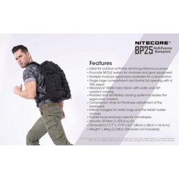 Mochila Nitecore Bp25 - 2