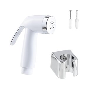 Gatilho Ducha Higienica Branco Banheiro Suporte e Parafuso