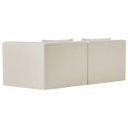 Ver imagem 4 de Sofá 2 Lugares Billy 150cm Orgânico Luxo Recepção Bouclé