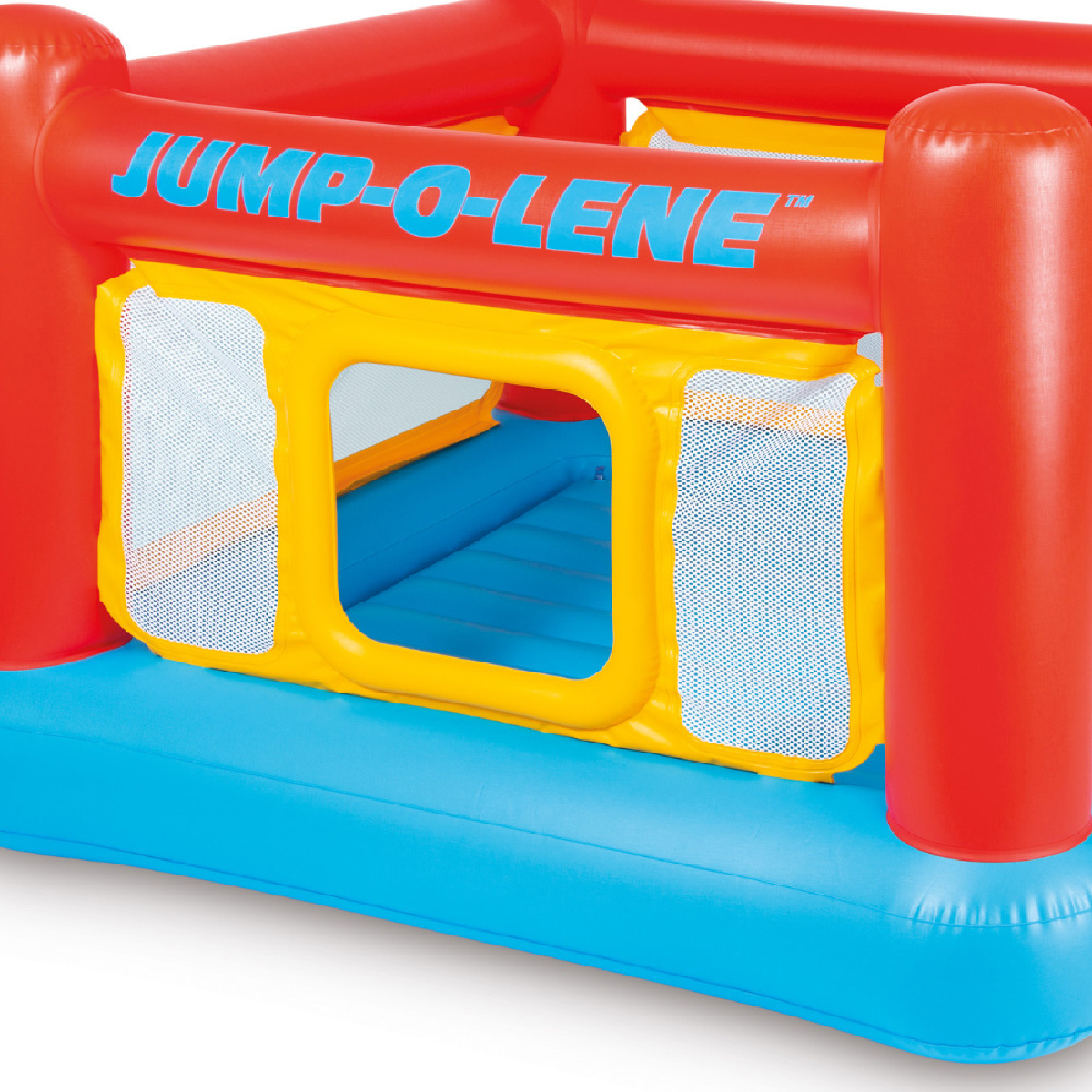 Pula Pula Playhouse Jump O' Lene Inflável Luxo:vermelho - 3