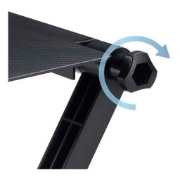 SUPORTE MONITOR NOTEBOOK TV PRATELEIRA AJUSTAVEL PORTA DOCUMENTOS ORGANIZADOR DECODIFICADOR - 7