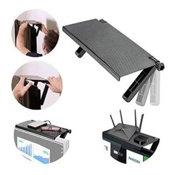 SUPORTE MONITOR NOTEBOOK TV PRATELEIRA AJUSTAVEL PORTA DOCUMENTOS ORGANIZADOR DECODIFICADOR - 4