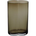 Ver imagem 5 de Vaso Decorativo Cachepô Enfeite 26x16x10cm Vidro Âmbar Nh