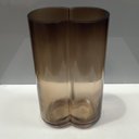 Ver imagem 4 de Vaso Decorativo Cachepô Enfeite 26x16x10cm Vidro Âmbar Nh