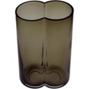 Ver mais imagens de Vaso Decorativo Cachepô Enfeite 26x16x10cm Vidro Âmbar Nh