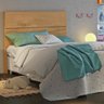 Cabeceira para Cama de Solteiro San Marino - Móveis Mademarcs Amendoa - 1