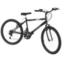 Ver imagem 2 de Bicicleta 18 Marchas Aro 24 Preto Fosco Pro Tork Ultra