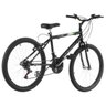 Bicicleta 18 Marchas Aro 24 Preto Fosco Pro Tork Ultra - 1