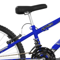 Bicicleta Rebaixada Ultra Bikes Aro 24 18 Marchas Azul - 4
