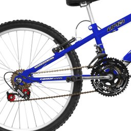 Bicicleta Rebaixada Ultra Bikes Aro 24 18 Marchas Azul - 2